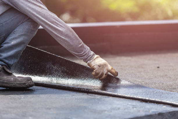 Professional Basement Waterproofing technician working in West Creek, NJ